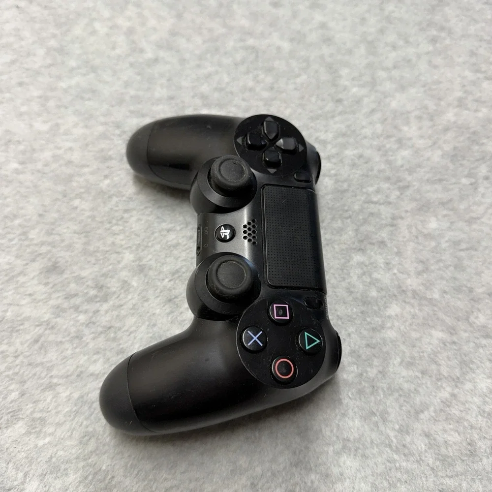Sony PlayStation 4 PS4 DualShock 4 Wireless Controller Black CUH-ZCT2U Tested